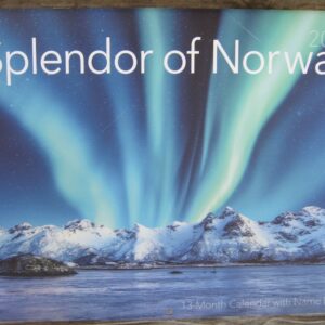 2025 Splendor of Norway calendar
