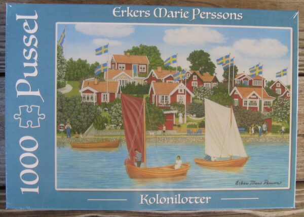 "Kolonilotter" puzzle 1000 pc Erkers Marie Persson