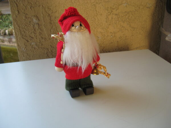 Tomte w/ornaments  8"  Ljungströms of Sweden