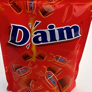 Marabou Daim milk chocolate pieces with crunchy butter almond centers  7 oz bag