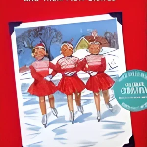 Flicka, Ricka, Dicka and their new skates by Maj Lindman hardcover